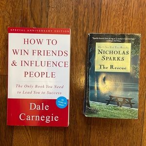 2 books - The Rescue and How to Win Friends & Influence People